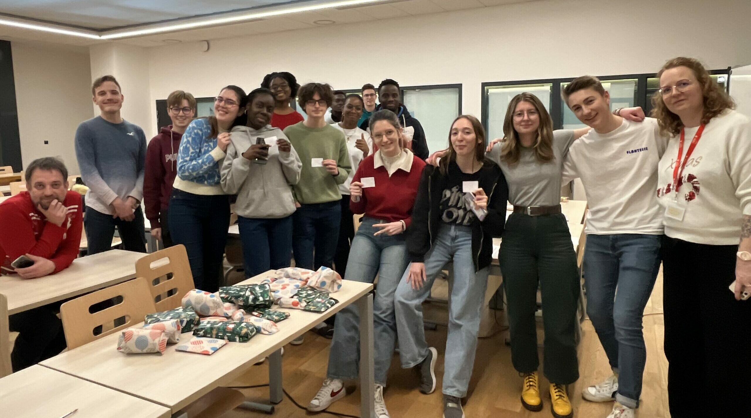 Goûter de Noël du club international ISEN Caen