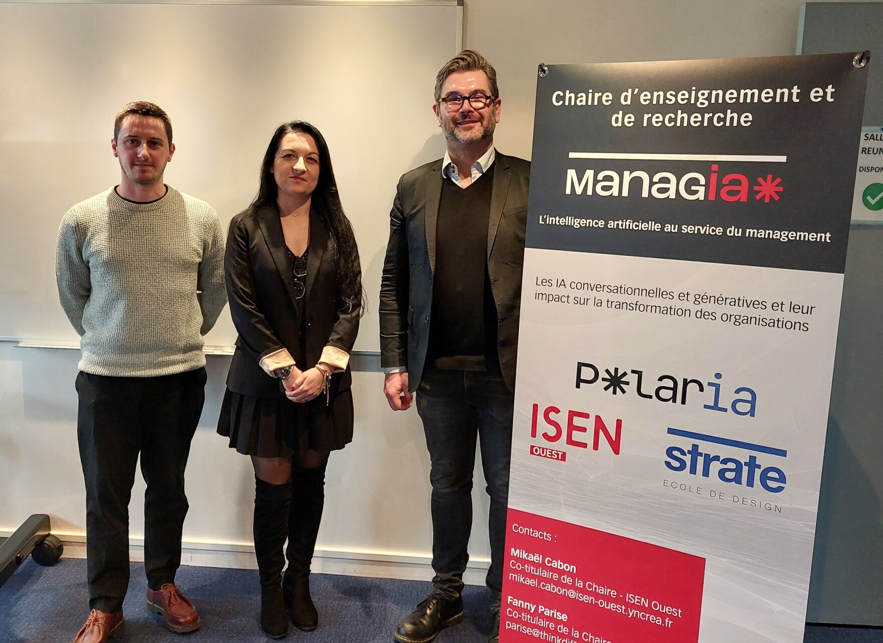 Lancement de la chaire ManagIA