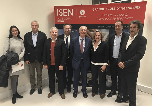 Inauguration du campus de Paris pour l'ISEN Ouest