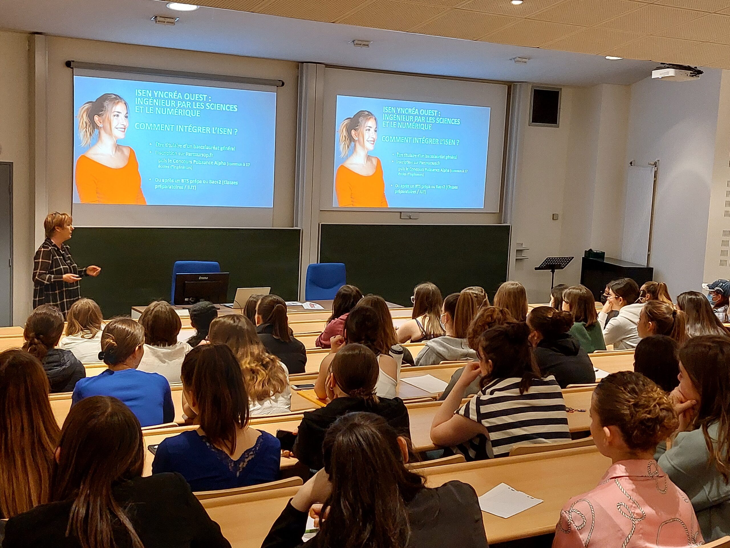 100 femmes 100 métiers ISEN Brest 2022