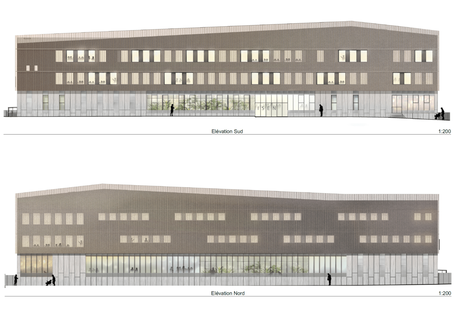 Futur bâtiment Langevin ISEN Ouest Campus Brest