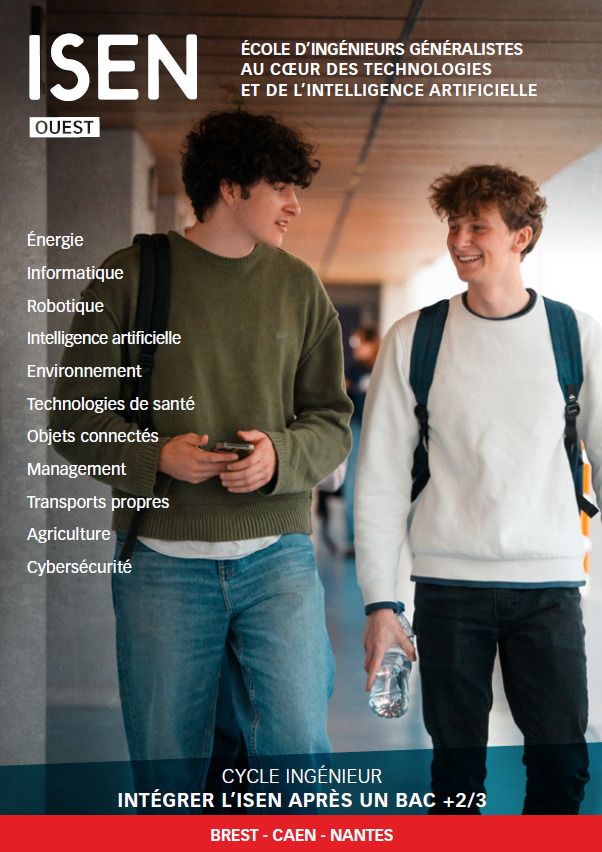Brochure ISEN Ouest Cycle Ingénieur 2025