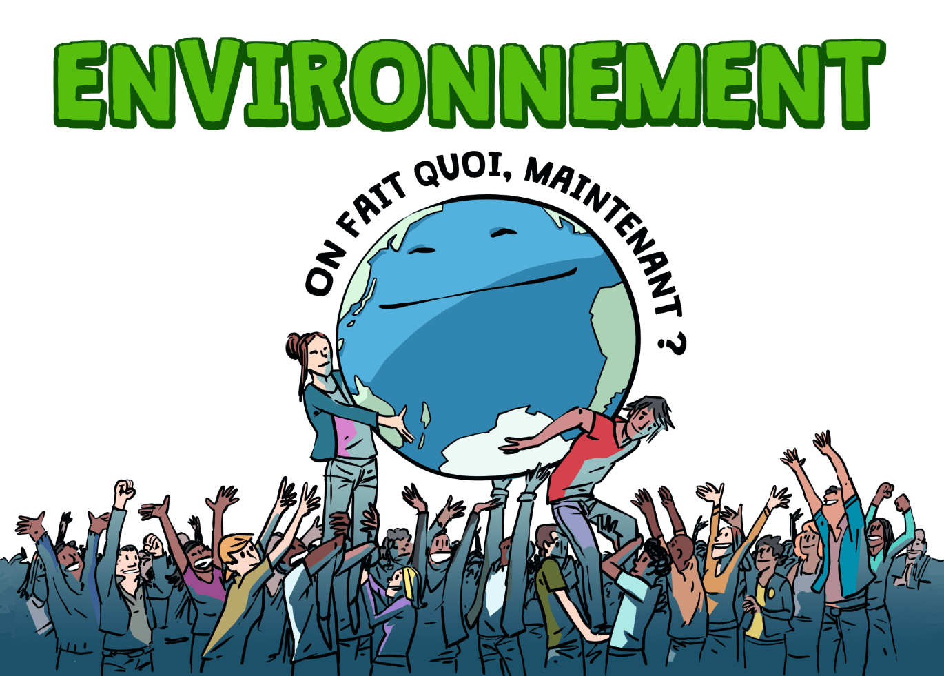 Bande dessinée ISEN Ouest 3NC - Environnement