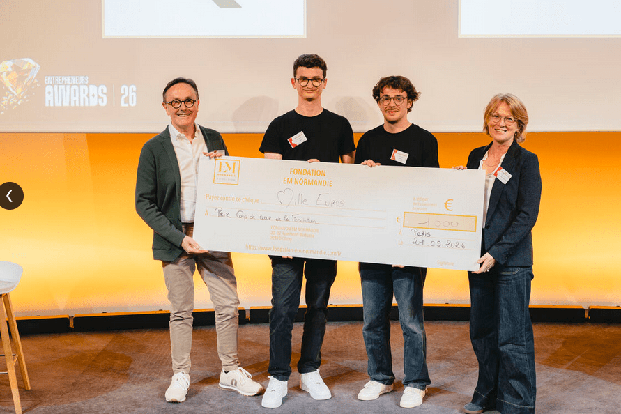 Cyriac Lenoir - étudiant ISEN Ouest et lauréat Entrepreneurs Awards 2026 avec le Projet Renovy