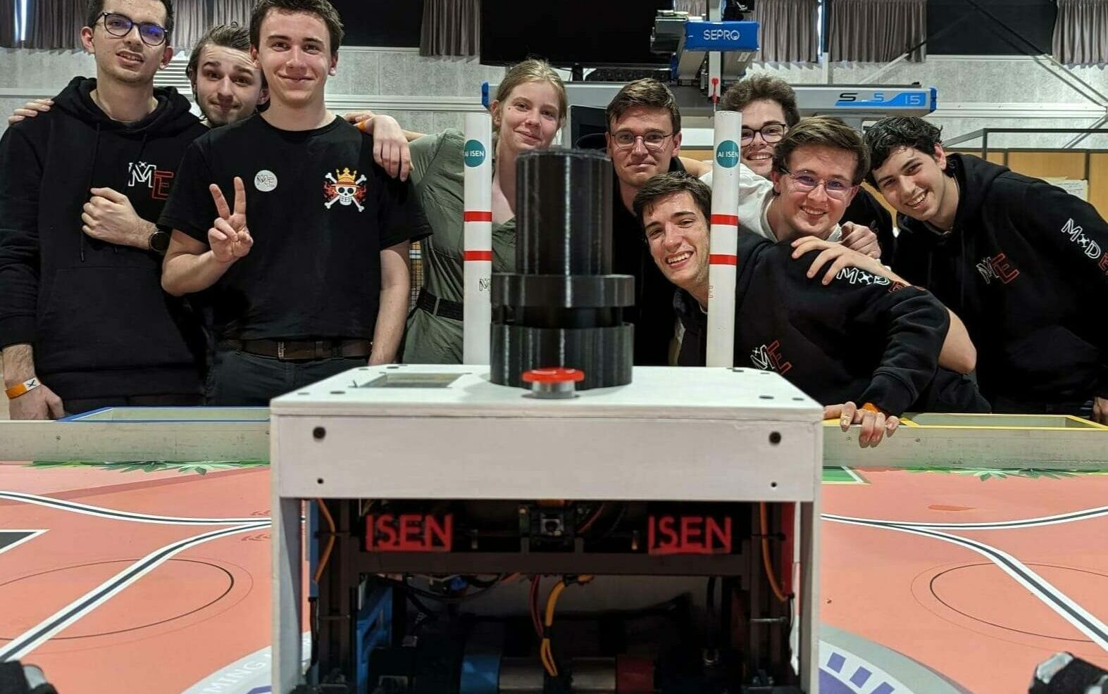 Club Modelec ISEN Ouest Campus Nantes - Coupe de France de Robotique