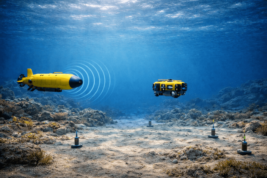 Communications et réseaux acoustiques sous-marins hauts débits